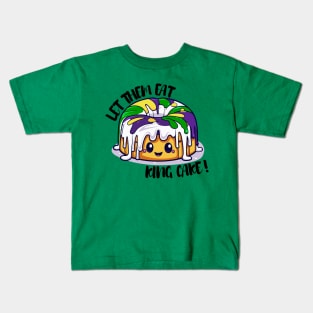 Let them eat king cake! Kids T-Shirt